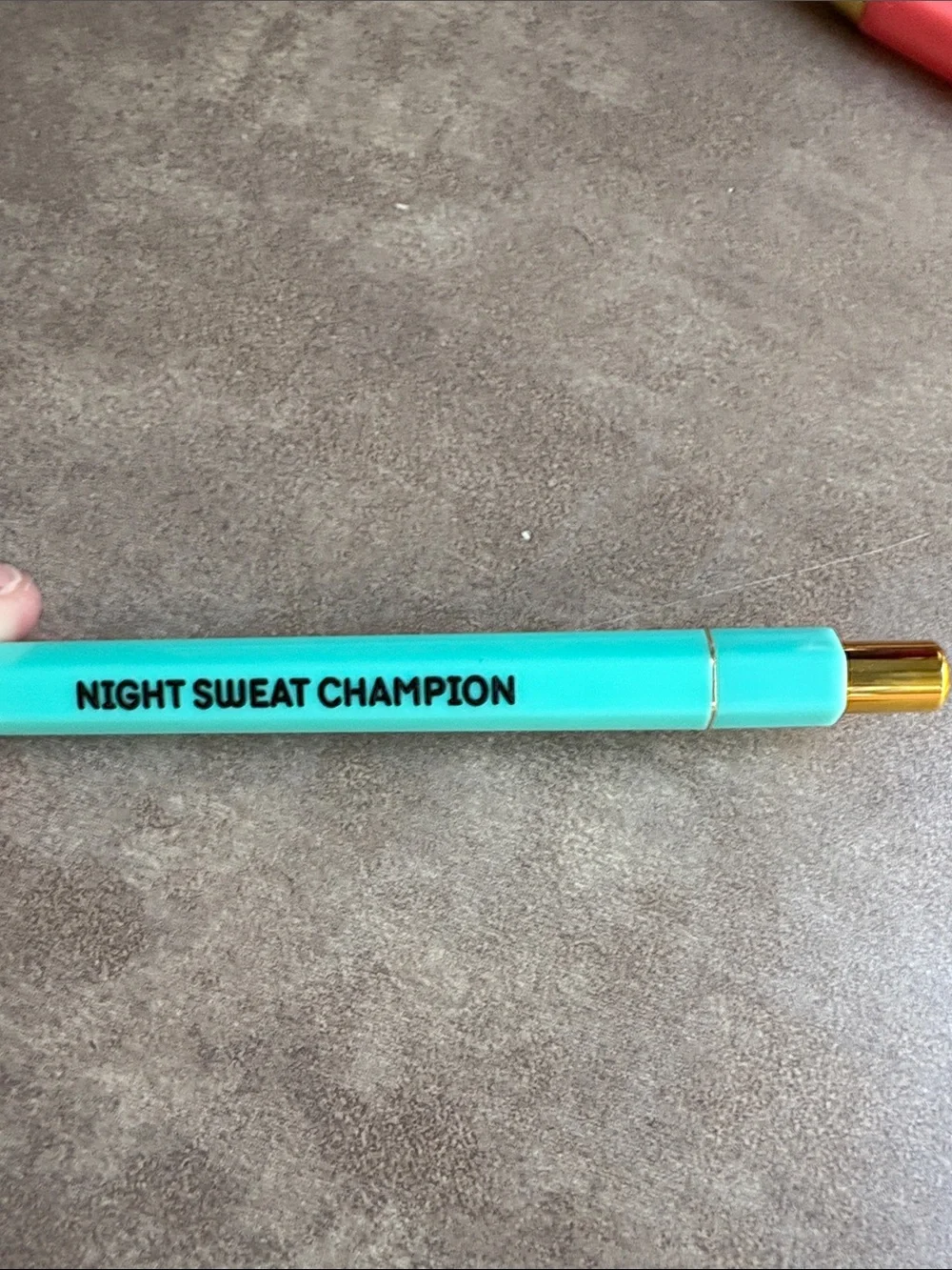 Turquoise Pen “Night Sweat Champion”